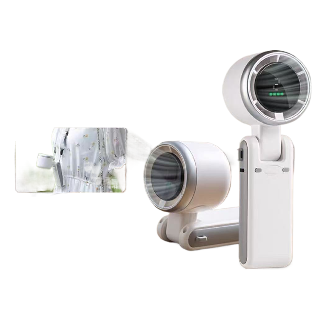 Foldable handheld fan