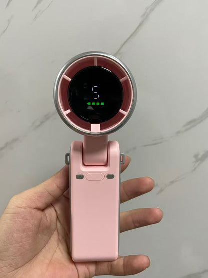 Foldable handheld fan